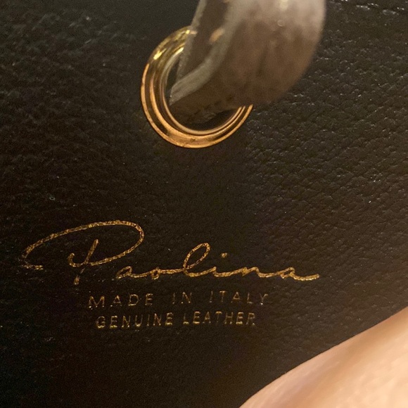 Like new! Paolina Italian Leather Tote bag Shopping bag for Women handbag - Picture 3 of 6